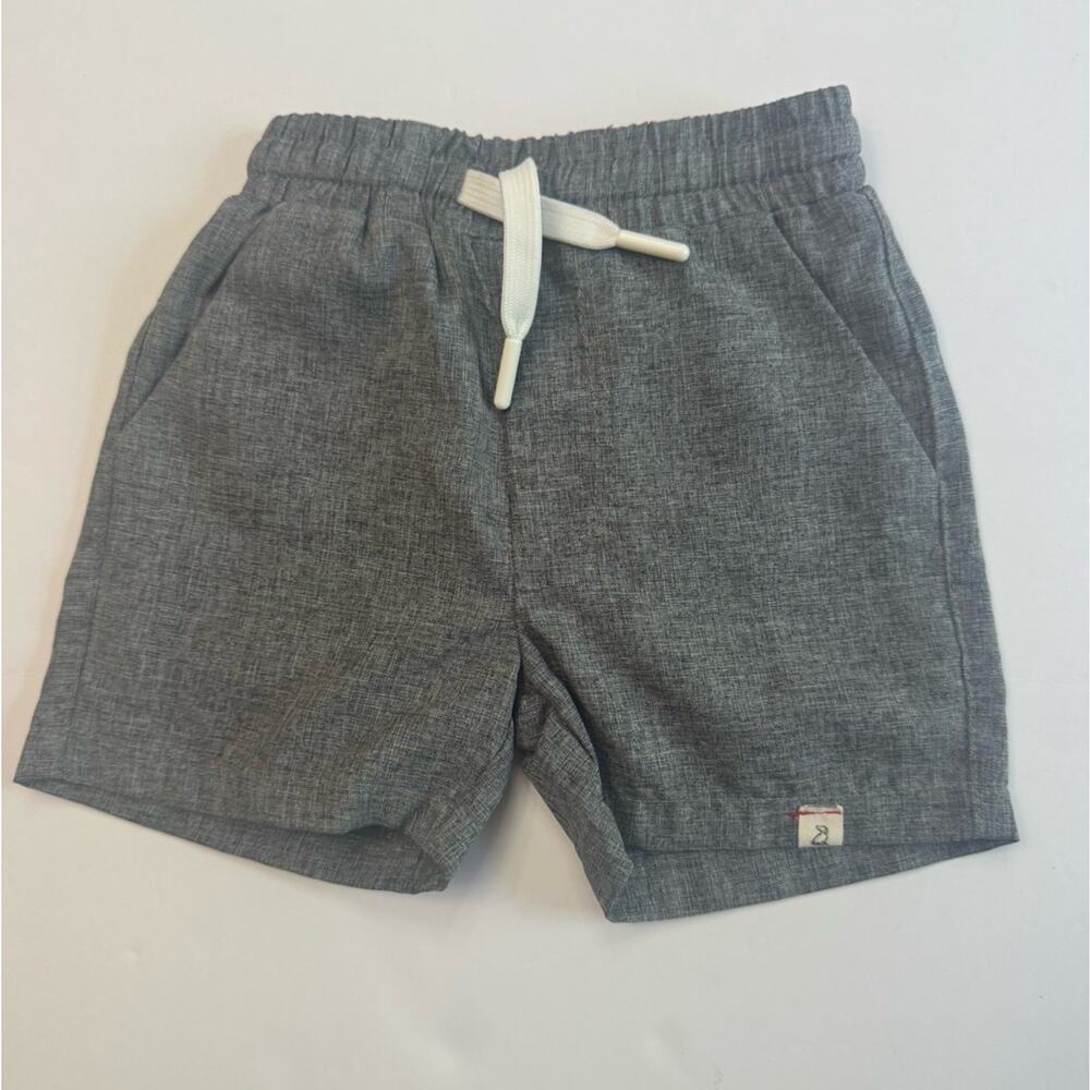 Me & Henry Baby Boys Gray Swim Trunks 6-9M Elastic Waist Board Shorts